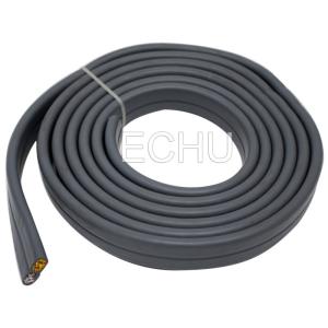 China Flat Elevator cable with Bunch Core 24G0.75, ECHU Traveling Cable wholesale