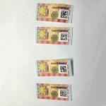 Adhesive Security Custom Tax Stamps for Cigarette and Wine Bottle