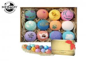 China Private Label Mini Bath Bombs Set For Perfect Christmas Gift 3 Years Shelf Life wholesale