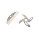 Pressing mode Injection molding Meat grinder accessories with Stainless steel