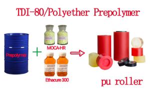 China Shore A93 TDI 80 Based On Polyurethane Casting Wheel, PU Roller wholesale