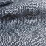 Polyester Woolen Made for Fashion Uniform Winter Coat Herringbone Stripes Fabric