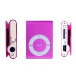 Colorful Mini Clip Memory Card Mp3 Player with Lithium Battery BT-P001