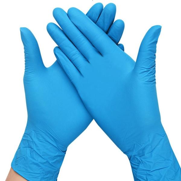 Blue Guantes Cheap Nitrile Gloves Manufacturers Green Nitrile Gloves Industry