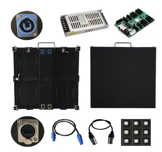 P3.91/P4.81 Outdoor HD Rental LED Display Screen (500*500mm)