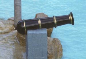 China Custom Aqua Park Equipment Water Cannon for Water Pool Toys , Water Games and Sports wholesale