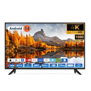 China 65 Inch Uhd Large Televisions For Hotel 4k Led Smart Tv Android wholesale