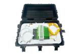 FTTH Aerial Fiber Optic Junction Splice Box 72 144 Cores With Mini Splitter 1x16
