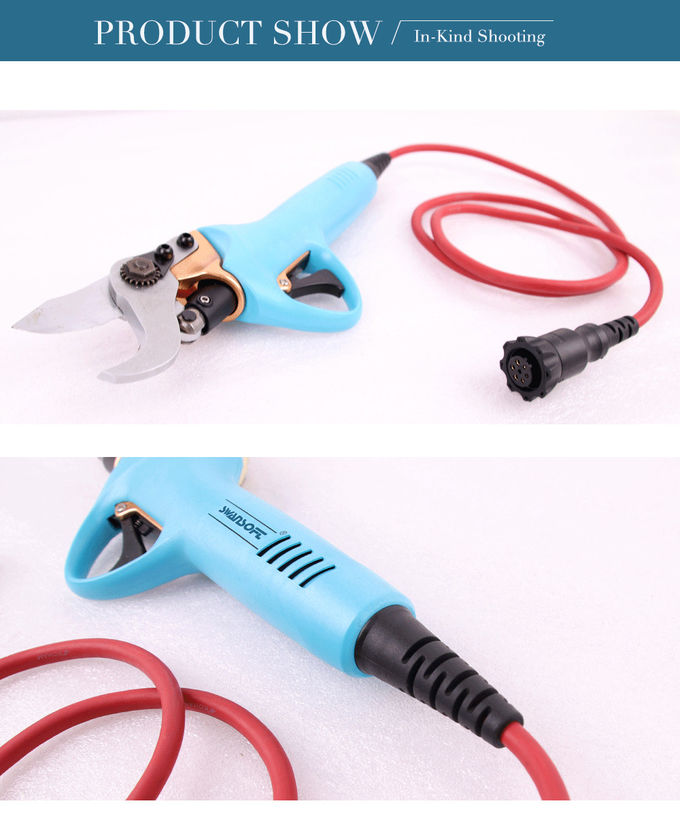 Swansoft 800g 3.0CM Electric Bypass Pruner Fruit Orchard Pruning Shear 36V 4AH