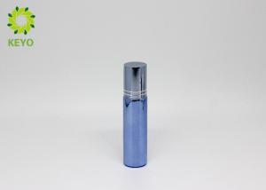 China Customized Color Glass Perfume Bottles 10ml With Roller Balls And Aluminum Cap wholesale