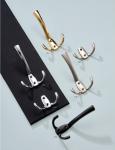 Hat Hanging Wall Mounted Hook Antique Cast Iron Colour Coat Hooks / Old Vintage