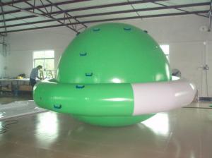 China Inflatable Water games / inflatable water saturn / climbing tower air tight pvc tarpaulin wholesale