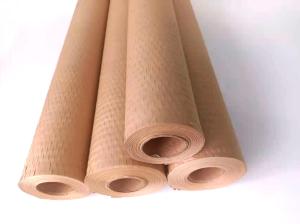China Gift Decorative 80gsm Honeycomb Kraft Wrapping Paper wholesale