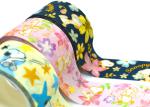 4C Printing Multicolor Washi Paper Stickers For Scrapbook