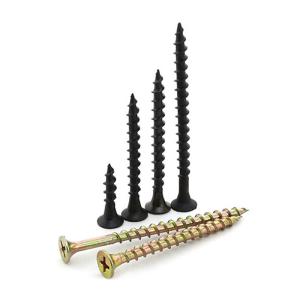China Black Diamond Wood Phosphated Bugle Head Gypsum Phillips Drywall Screw with Smooth Shank wholesale