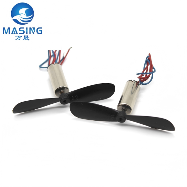 DC 3.7V-4.2V 0720 Micro Coreless Motor With Propeller Torque High Speed Motor Small DC Motor For RC Drone And Toys