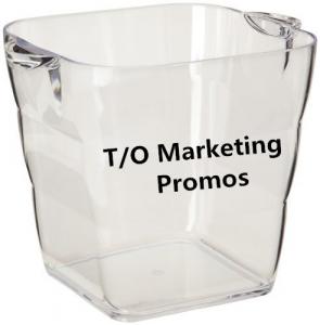 China TOM104917 Transparent acrylic ice bucket for beer cold, Ice bucket, transparent ice bucket wholesale