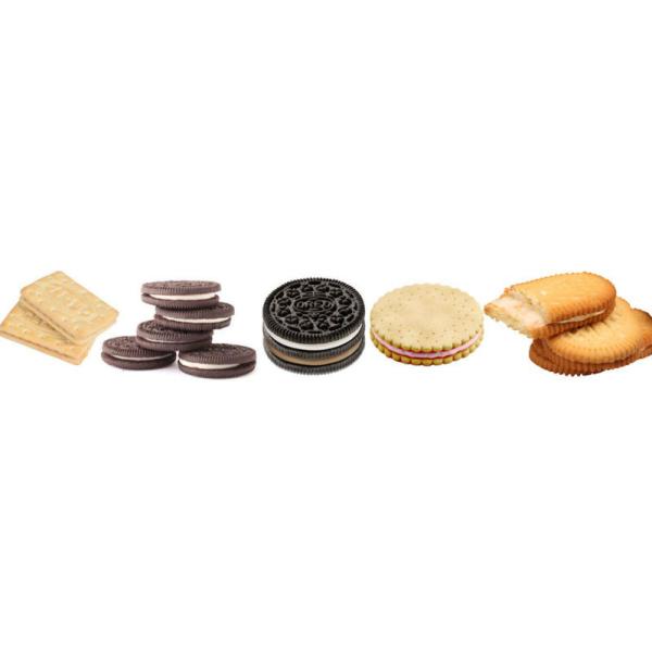 Automatic Soft / Hard Biscuit Center Filling Cream Jam Sandwich Biscuit Machine