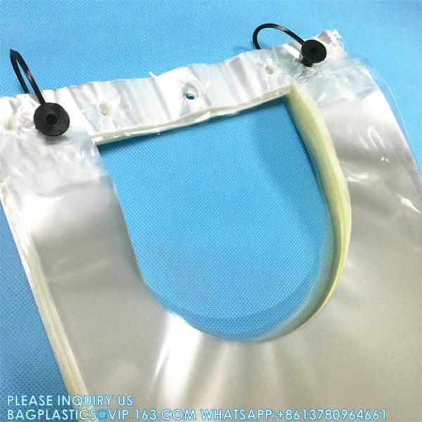 Biodegradable Recycle Food Bag For Packaging BOPP CPP PE Plastic Wicket Bags