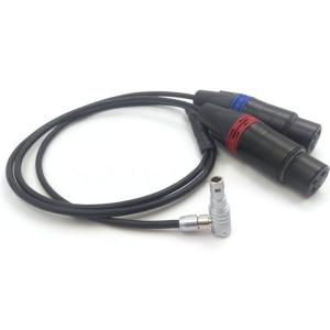 China OEM ODM Arri Alexa Mini Audio Cable Lemo 5 Pin To XLR 3 Pin Female wholesale