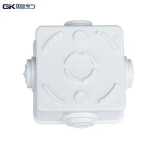 China Mounting Hole Round Plastic Electrical Box Safety Waterproof Terminal Junction Box wholesale