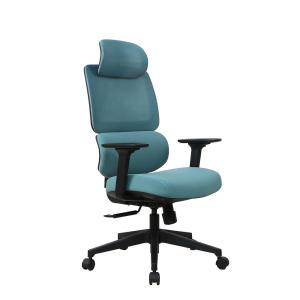 China Pu Castor High Back Mesh Office Chair Black With 3d Armrest 18.75 KGS wholesale