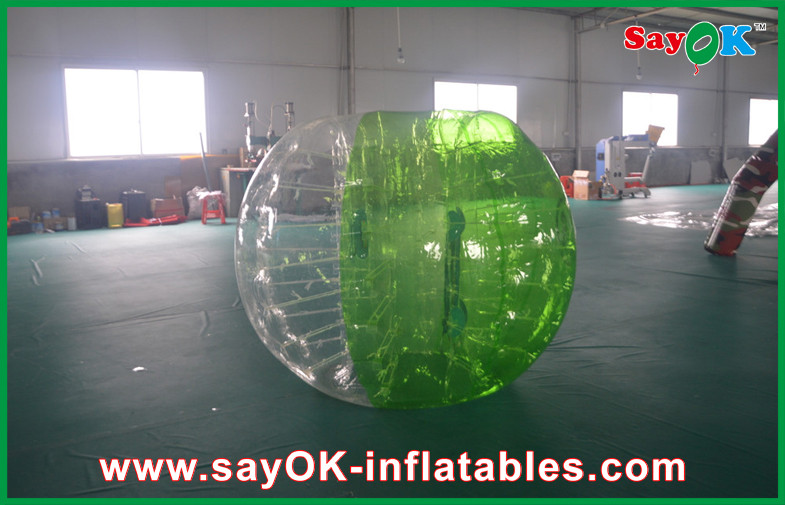 Inflatable Backyard Games Outdoor Lawn Inflatable Sports Games , 1mm TPU Inflatable Human Bubble Ball