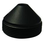1/4" 2.1mm F2.4 Megapixel M12x0.5 Mount 130degree Wide Angle Sharp Cone Pinhole
