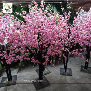 China UVG china wedding supplies party decoration pink artificial peach blossom trees for sale CHR152 wholesale