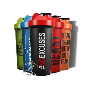 China Custom Logo Fitness Plastic Gym Protein Shaker Bottles Bpa Free wholesale