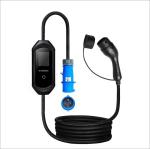 Adjustable Portable Ev Charger 220V 3.6KW 7KW 11KW MAX 32A IEC 62196 SAE J1772