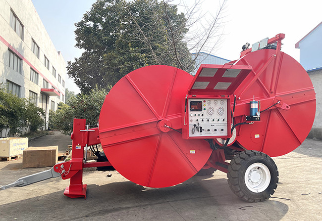 1800mm Hydraulic Cable Tensioner For Overhead Line Transmission Stringing Equipment