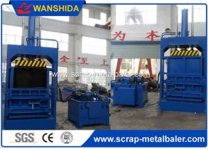 China Four Pressing Guide Cardboard Press Machine , 100 Ton Waste Hydraulic Cardboard Baler wholesale