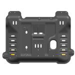 Double Plate Reinforcement Transfer Case Skid Plate for Dodge Ram1500 Shipping