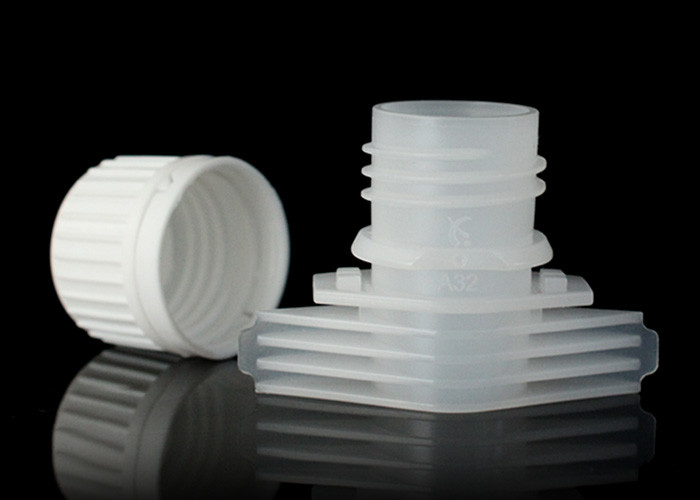 Tamper - Proof Plastic Bottle Caps For Spout Flexible Packaging Personalized