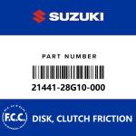 Genuine FCC Clutch Plate Friction Drive Plate For Suzuki GD110, 21441-28G10-000
