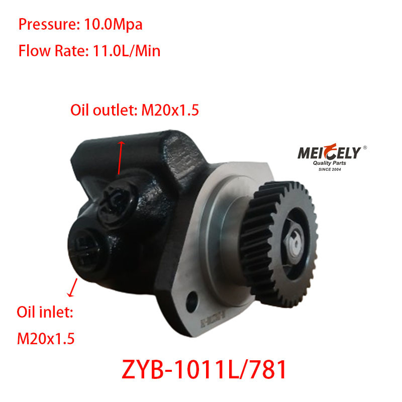 Stock New ZYB-1011L-781 Steering Booster Pump For Quanchai 490