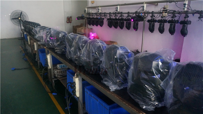Nightclub Stage Moving Head Light Multi Control Mode With LCD Display