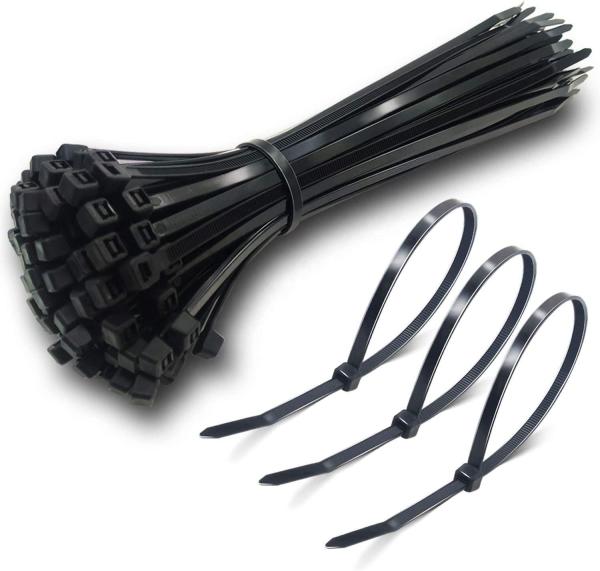 Self-locking Plastic Cable Ties Length 3x200mm 4x200mm 5x200mm Multiple Color