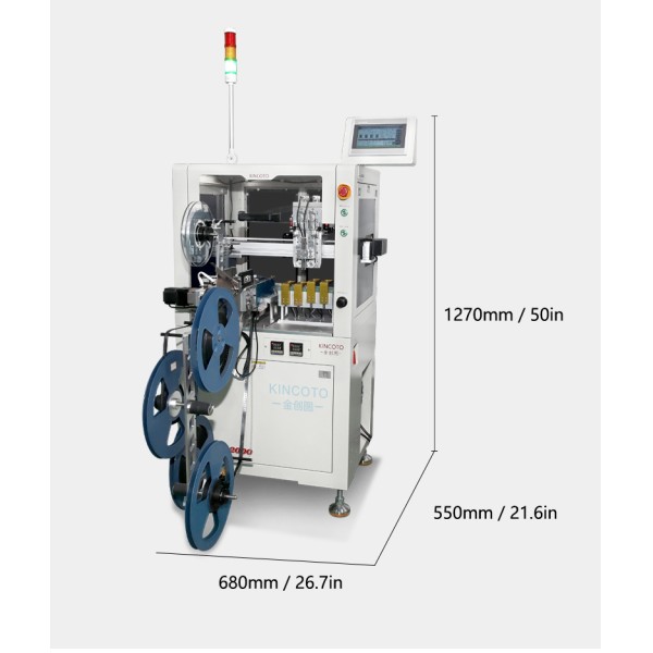 KA42-2000 High Speed Automatic Tape IC Programming Machine Tape To Tape SMD Chip Burner Auto IC Burning Equipment For Electronics Production Line