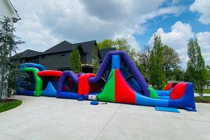 China Hire Inflatable Obstacle Course Outdoor Commercial Large Inflatable Obstacle Courses wholesale