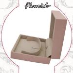5000 PCS/Month Light Pink Strong Cardboard Bracelet Jewelry Gift Packaging Box