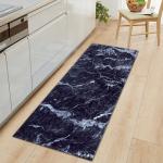 Long Square Marble Kitchen Floor Mats Stone Pattern Themed Doormat