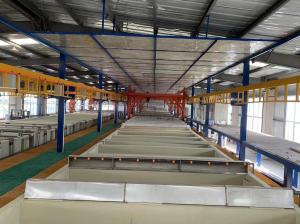 China 200~400Ton/Month Automatic Vertical Aluminum Anodizing Production Line wholesale