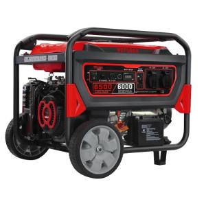 China Portable Manual and Electric Start Generator 6kw Gasoline 420cc wholesale