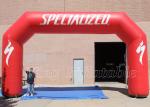 Advertising Air Tight Sealed Race Running Start Finish Line Inflatable Air Arch