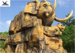 Zoo Park Playground Decorative Large Outdoor Fiberglass Statues Waterproof