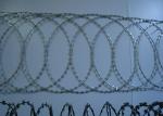Electro Galvanized Razor Barbed Wire BTO 22 700MM Coil