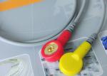 Snap Electrode Holter ECG Cable 2 Leads Medical Device Accessories For Patient