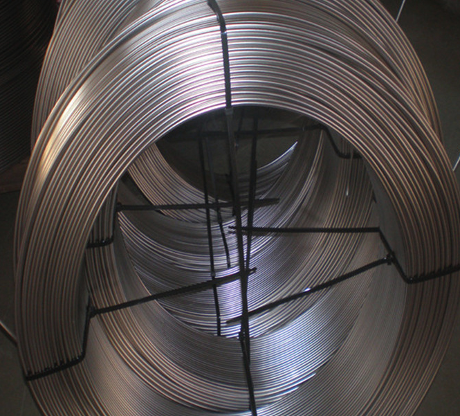 Round Stainless Steel Coil Tube Evaporator For Equipment Of Beer & Drinks